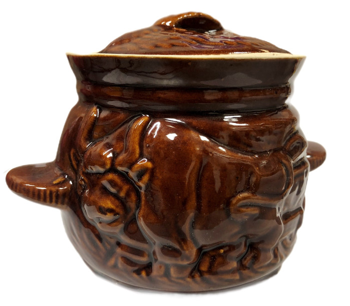 деталь Keramický hrnec býk 650ml