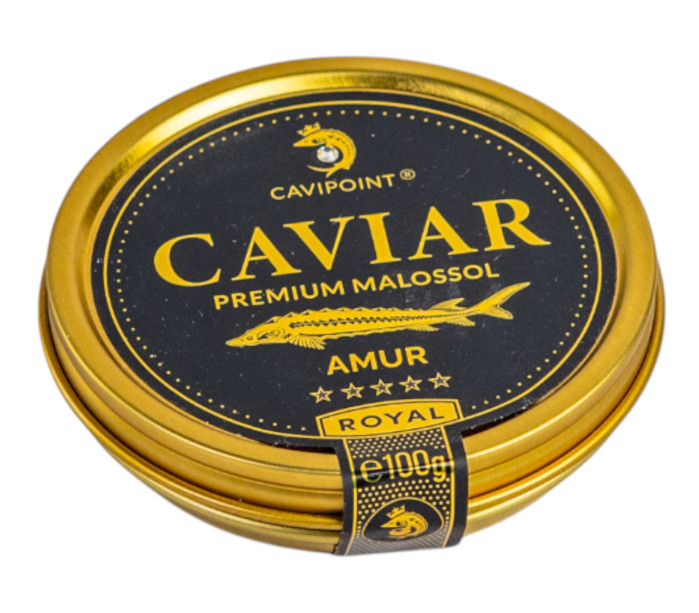 деталь Černý kaviár Premium Siberian 100g (plech)