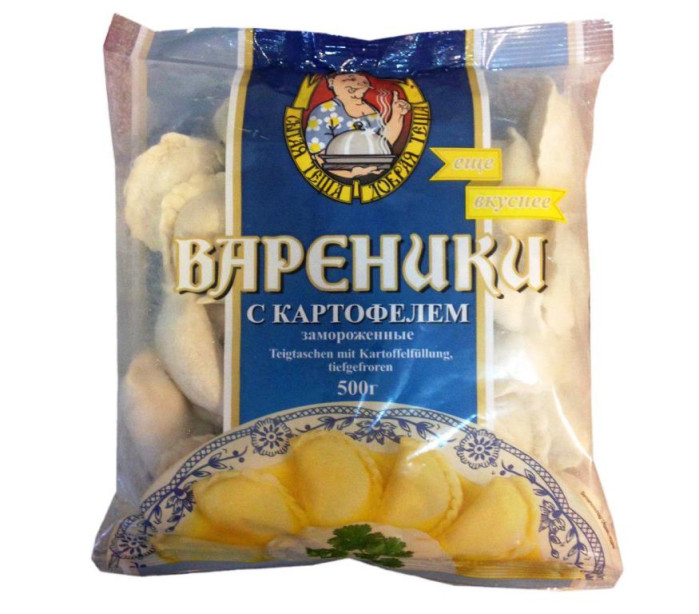 деталь Вареники с картофелем 500г Теща