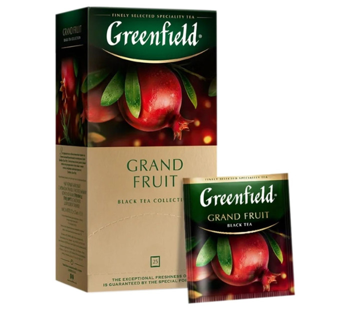 деталь Чай черный Grand Fruit 25*2г Greenfield