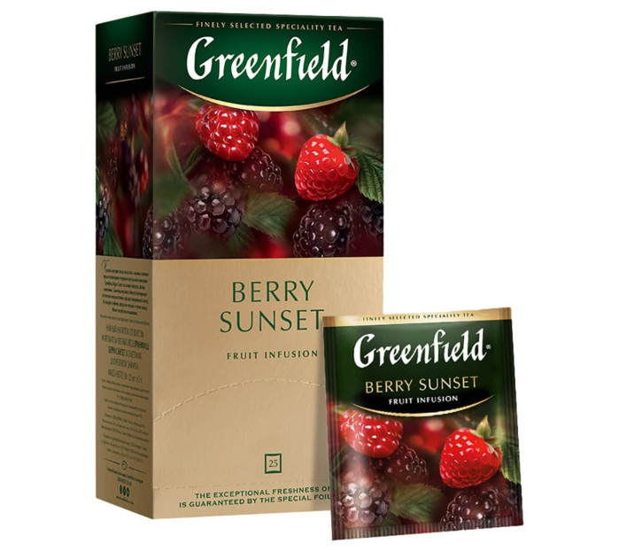 деталь Чайный напиток Berry Sunset 25*2г Greenfield