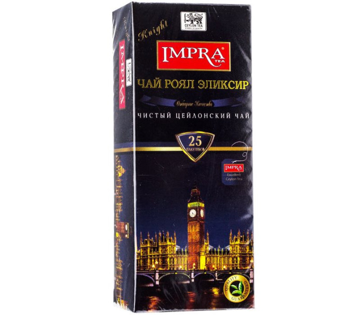 деталь Černý čaj Impra Royal Elexir 25*2g
