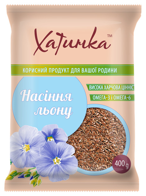 деталь Семена льна 400г Хатинка