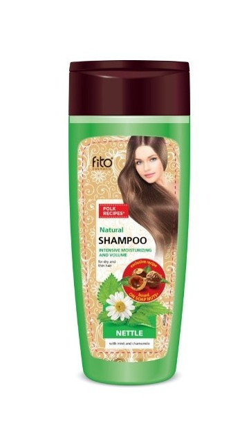 деталь Шампунь для волос крапивный с мятой и ромашкой 270г Fito Cosmetic  