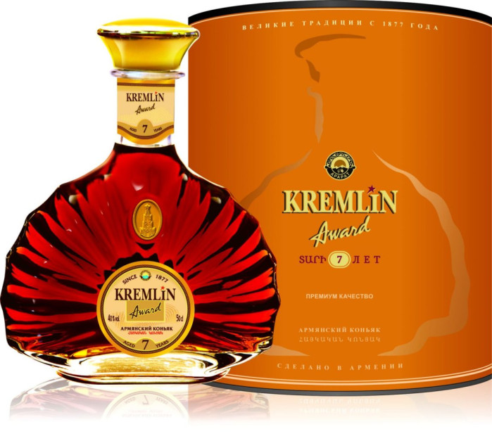 деталь Бренди Award 7 лет 0,5Л 40% Кремлин 
