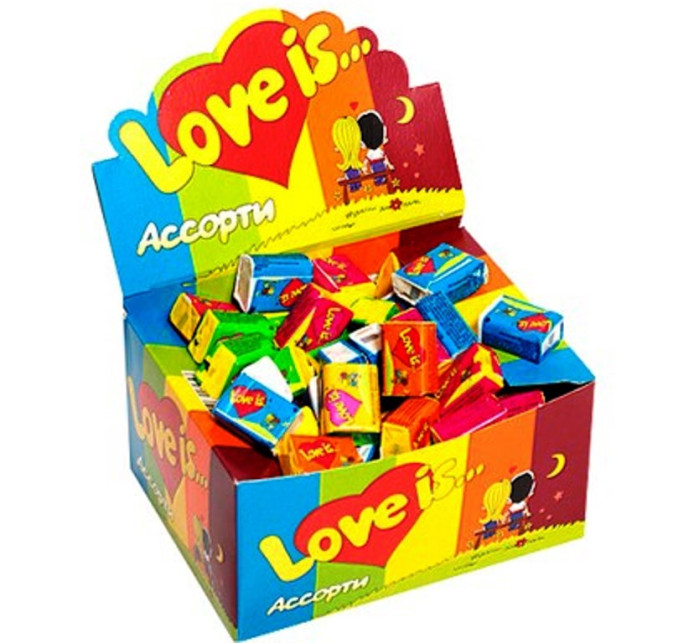 деталь Žvýkačka Love is... assorti 4,2g