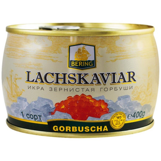 деталь Kaviar Gorbuša Bering 400g