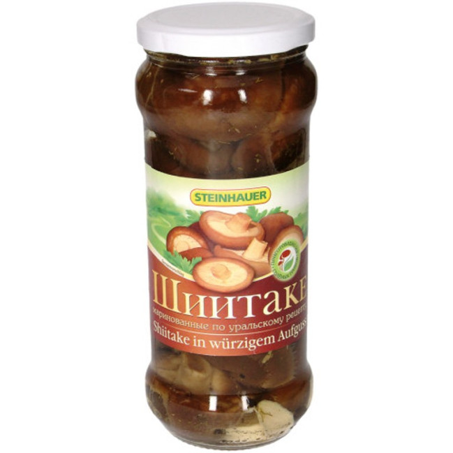деталь Nakládaný šiitaké Steinhauer 315g