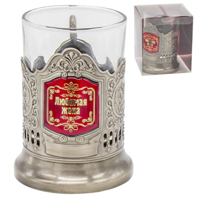 деталь Držák nápojů se skleničkou 200ml Lubimaja žena