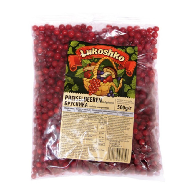 деталь Mražený Brusinky 500g