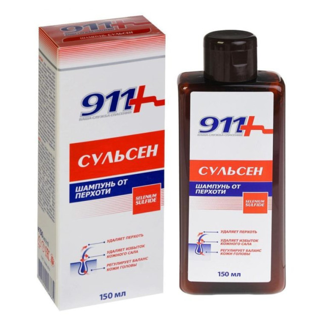 деталь Šampon proti lupům Sulsen 911 150ml