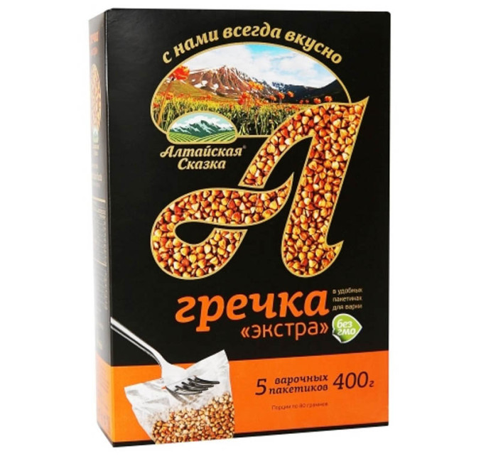 деталь Pohanka ve varných sáčcích 400g