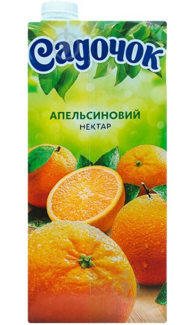 деталь  Апельсиновый сок 0,95Л Садочок 