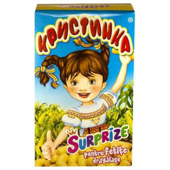 деталь Kristinka sladké kukuřičné křupky 120g