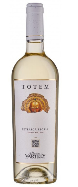 деталь Вино белое сухое Totem Feteasca Regala  0,75Л