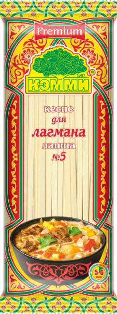 деталь Яичная лапша для лагмана 250г Кэмми