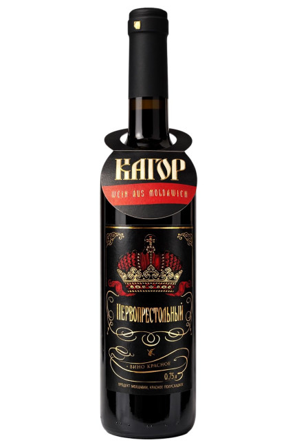 деталь Вино красное полусладкое Pervoprestolny 0,75 л