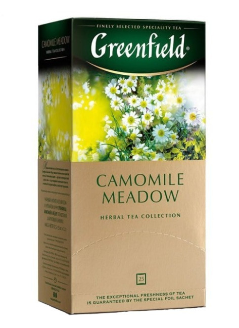 деталь Травяной чай Camomile Meadow 25*1,5г Greenfield