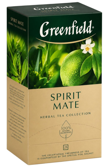 деталь Чайный напиток Spirit Mate 25×1,5г Greenfield