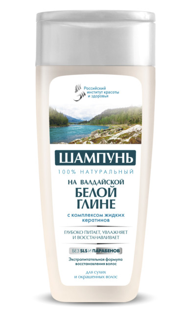 деталь Шампунь «Белый Валдай» для сухих волос, 270 мл Fito Cosmetics