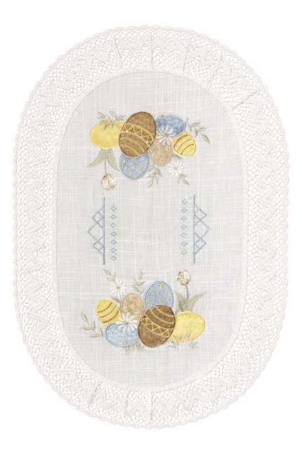 деталь Пасхальная салфетка в корзинку 60×40 см