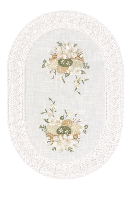 деталь Пасхальная салфетка в корзинку 60×40 см