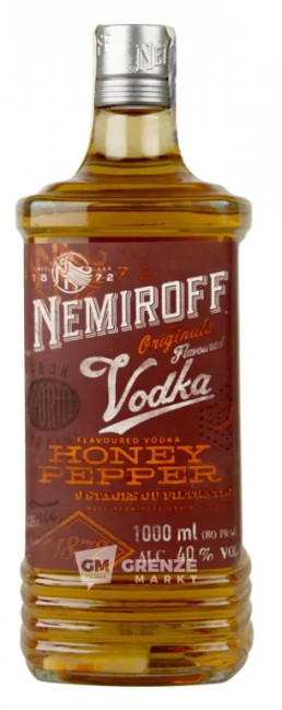 деталь Водка Nemiroff  Honey Pepper 1Л 40% 