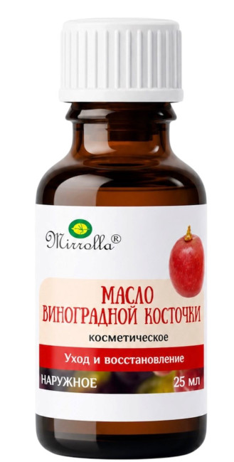 деталь Косметическое масло виноградных косточек 25мл Mirolla