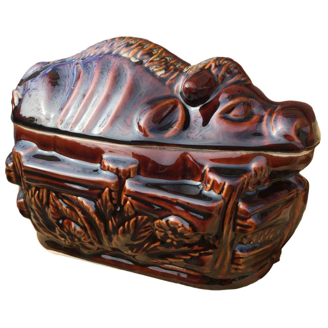 деталь Keramický hrnec býk 3L