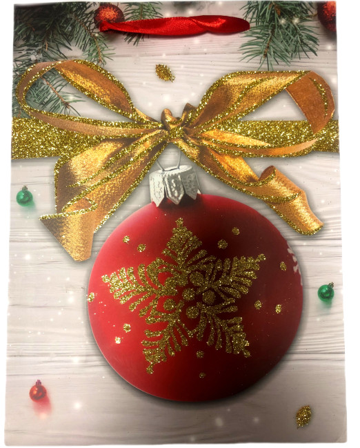 деталь Подарочный пакет Рождественский 