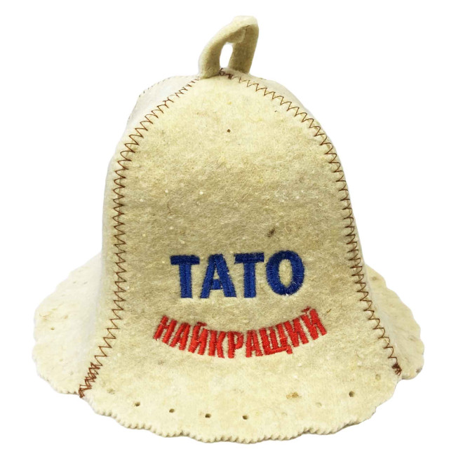 деталь Шапочка для бани (сауны) Тато Найкращий