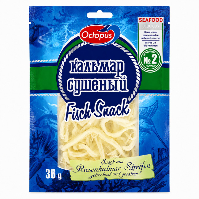 деталь Sušená chobotnice Octopus 36g