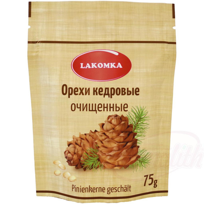 деталь Кедровые орехи очищенные 75г Лакомка