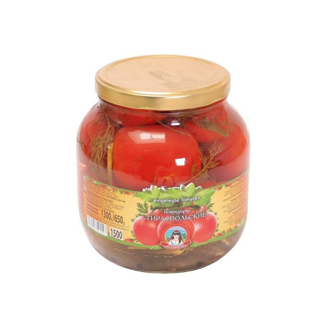 деталь Nakládaná rajčata Tiraspolské 650g