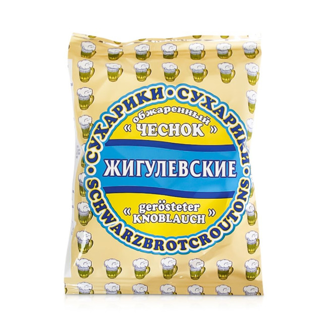 деталь Сухарики Чеснок 50г Жигулёвские