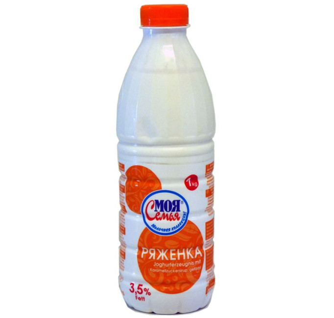 деталь Rjaženka jogurt Moja Semja 1L 3,5%