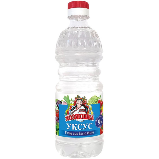 деталь Уксус 9% 0,5л Хозяюшка