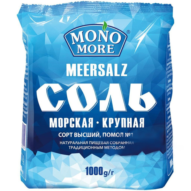деталь Соль морская 1000г Mono More