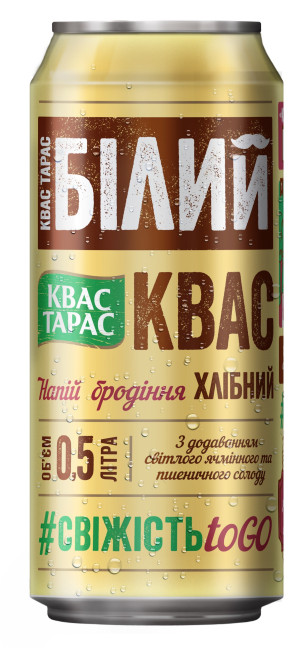 деталь Chlebový bílý kvas Taras 0,5L