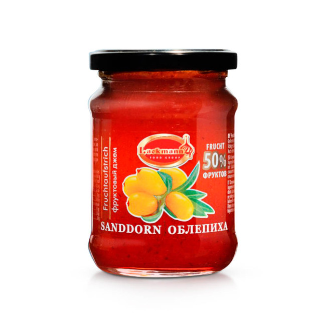 деталь Rakytnikový džem Lackmann 280g