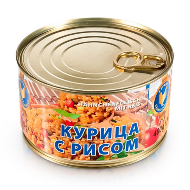 деталь Курица с рисом 400г