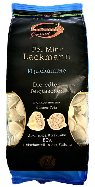 деталь Пельмени со свининой 900г Lackmann