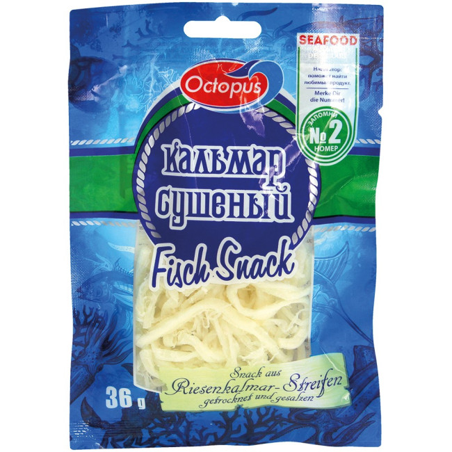 деталь Sušená chobotnice Octopus 36g