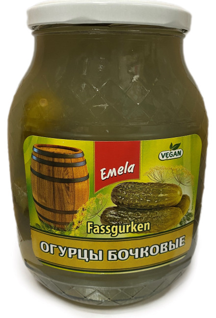 деталь Огурцы маринованные Бочковые 860г