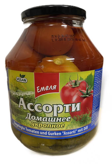 деталь Ассорти с укропом 1630г Емеля