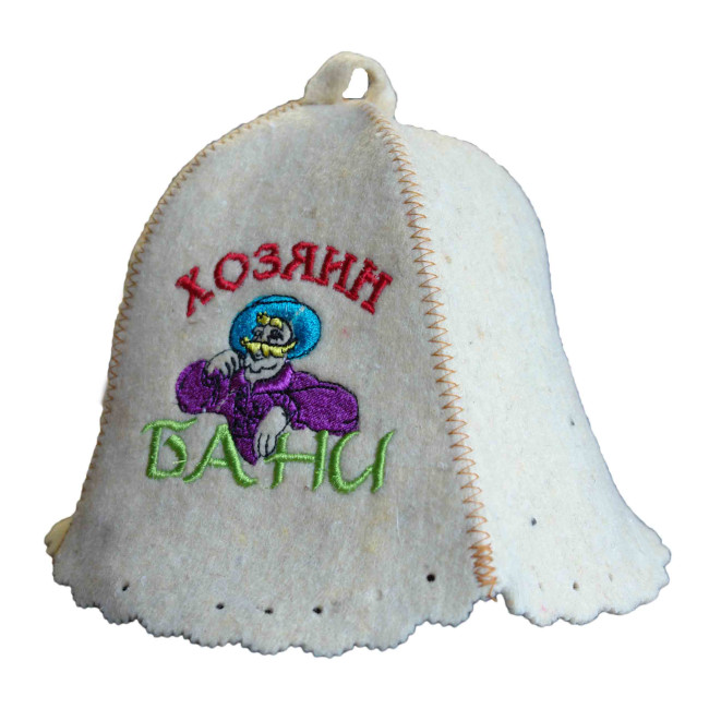 деталь Шапка для бани(сауны) Хозяин Бани