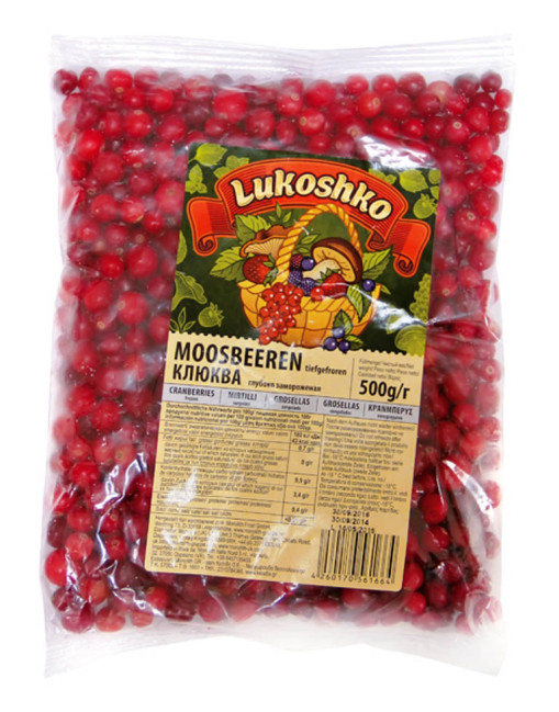 деталь Mražená Klikva 500g