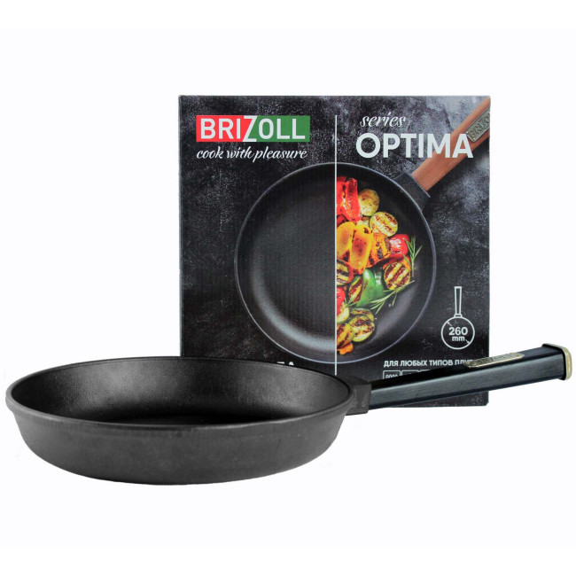 деталь Litinová pánev 260mm H-4cm Brizoll series Optima