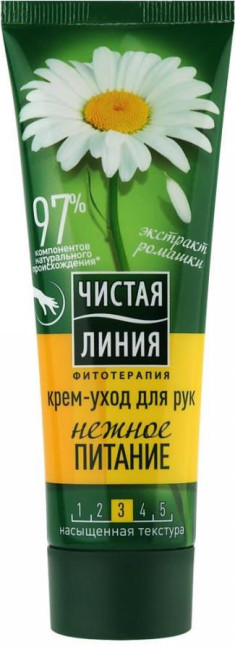 деталь Крем для рук Нежное питание 75 мл Чистая линия