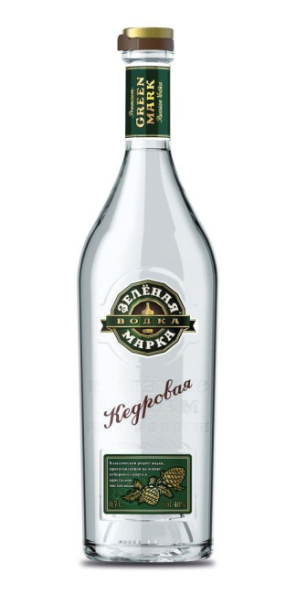 деталь Vodka Zelena Marka Cedrová 1L 40%